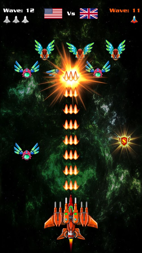 Galaxy Attack gameplay screenshot 1